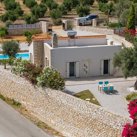 Villa Vasiliki Private Pool Erfoi Buitenkant foto