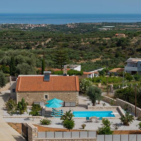 Villa Vasiliki Private Pool Erfoi Buitenkant foto