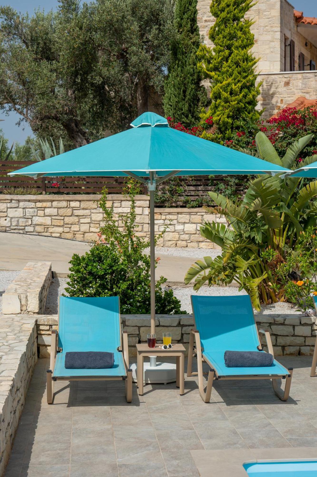 Villa Vasiliki Private Pool Erfoi Buitenkant foto