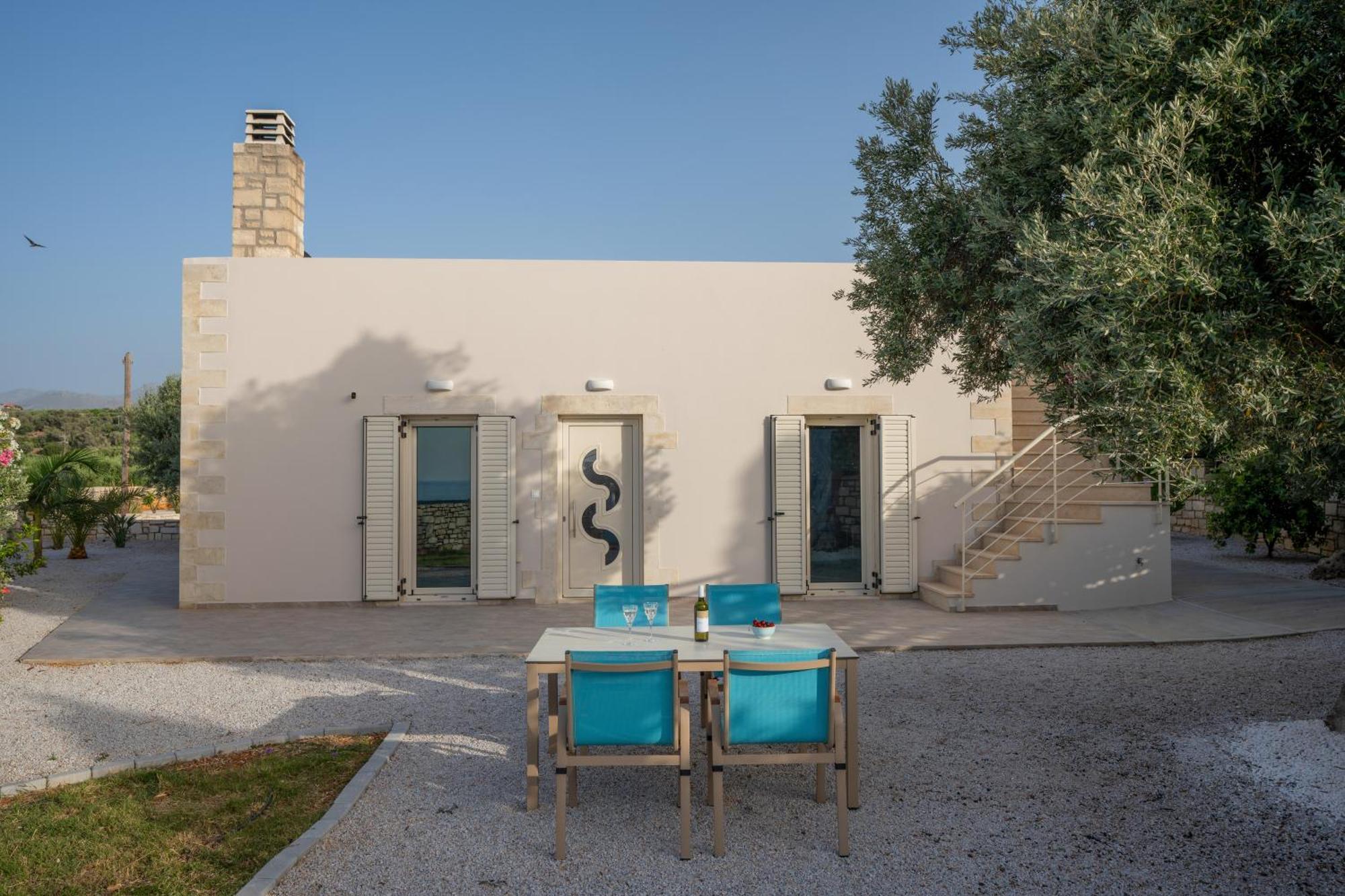 Villa Vasiliki Private Pool Erfoi Buitenkant foto