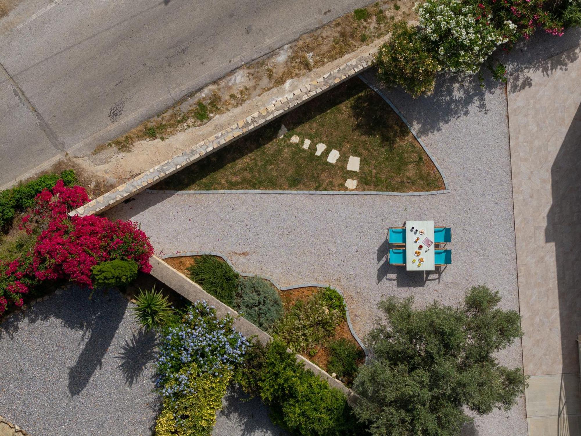Villa Vasiliki Private Pool Erfoi Buitenkant foto